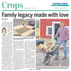 Agri-View article about Skarda Maple Farms